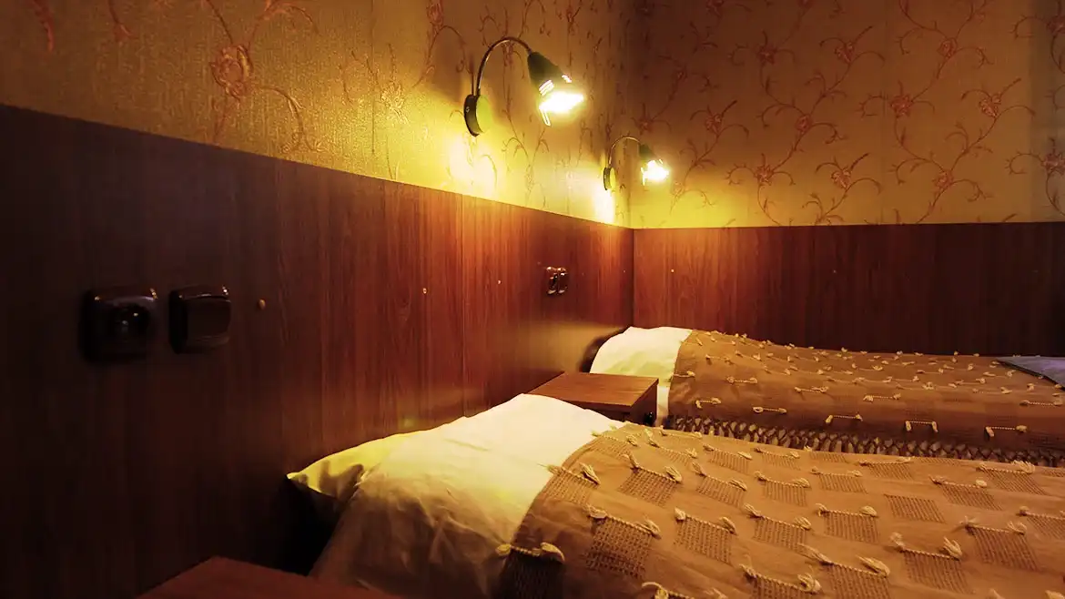 Kahden hengen huone Hotel La-Musicassa